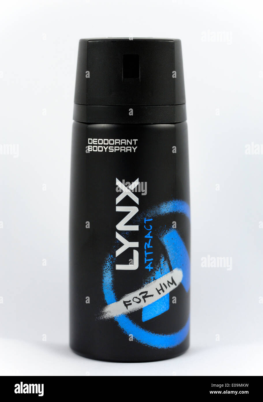 Lynx attract for him deodorant body spray Stock Photo - Alamy
