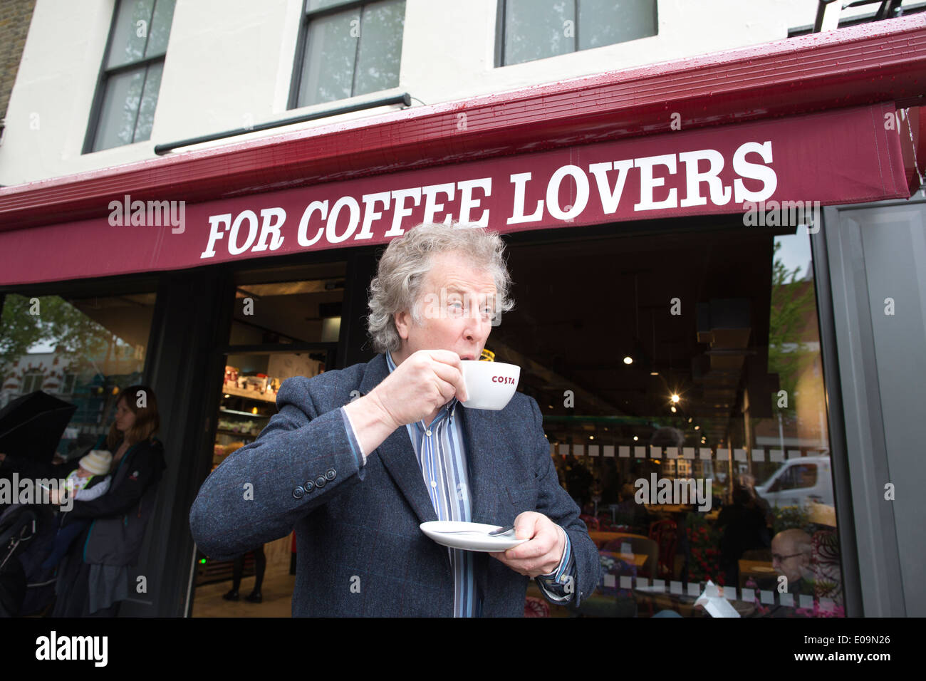 Coffee shop revolution in Britain, including outlets Starbucks, Costa
