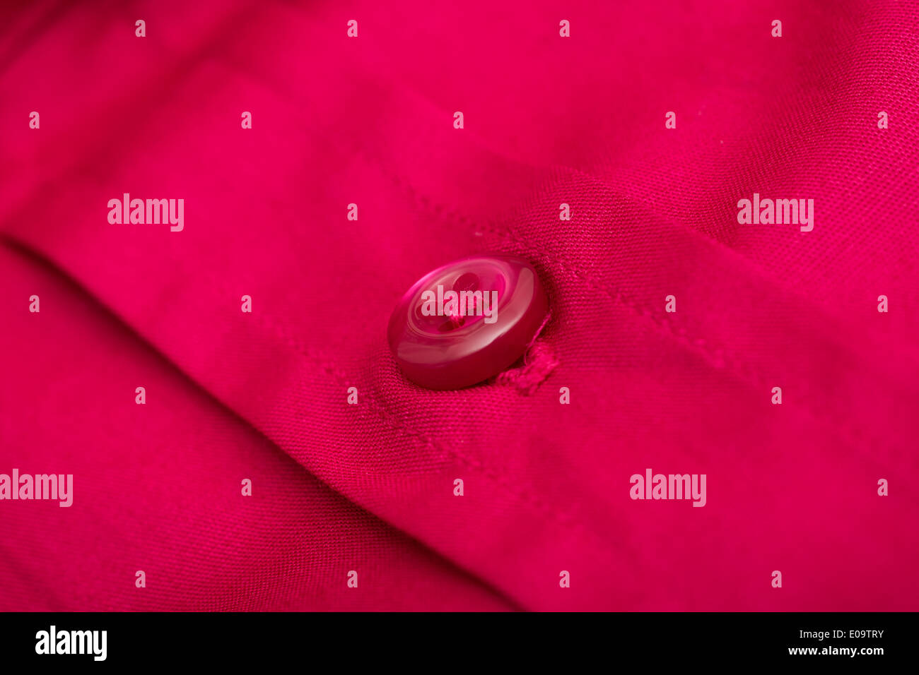 Red Velvet Shirt Button Close Up Stock Photo Alamy