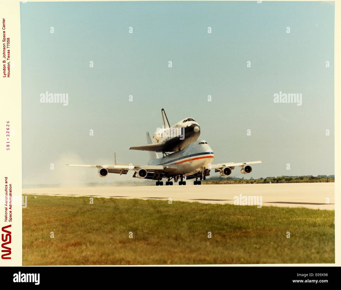 This glossy photo from NASA captures a moment from the Space Shuttle ...