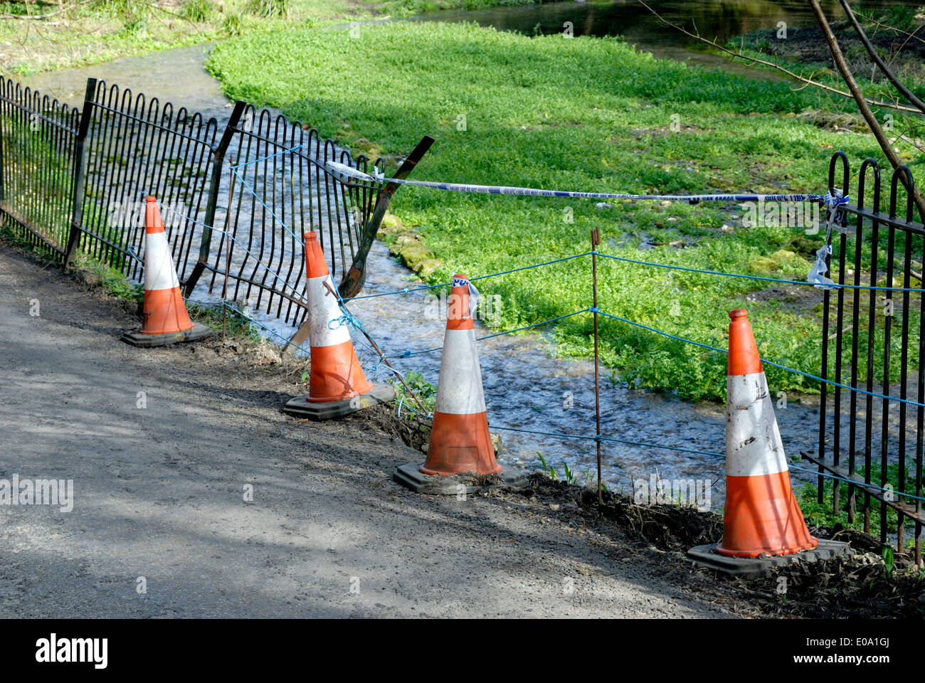 Traffic cones car hires stock photography and images Alamy
