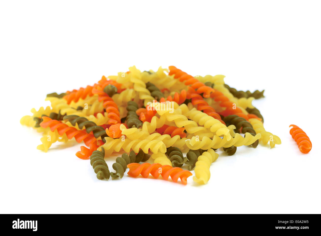 Rotini pasta Stock Photo