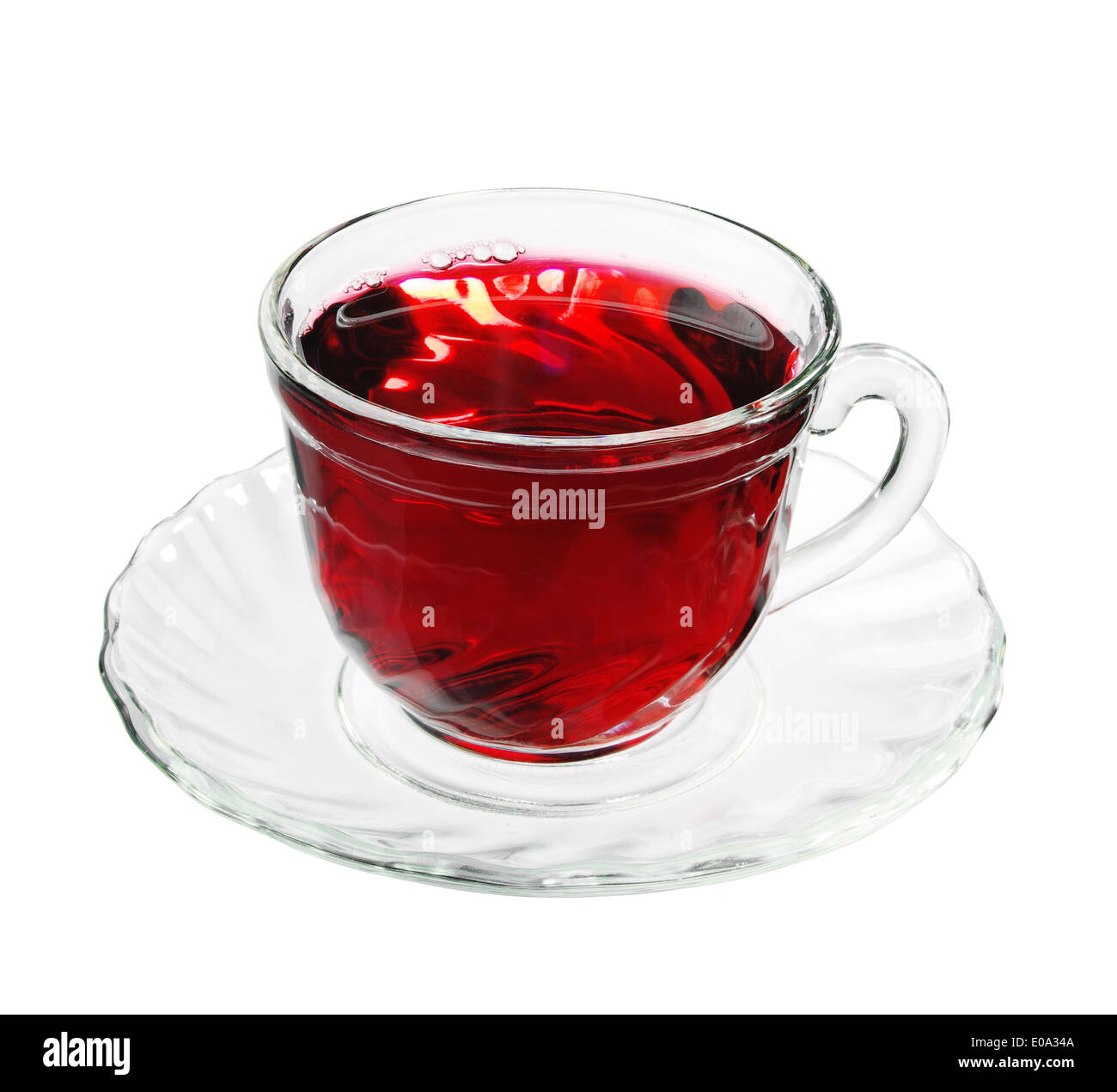 Big Red Mug Red Cup Tea Stock Photo 375761833