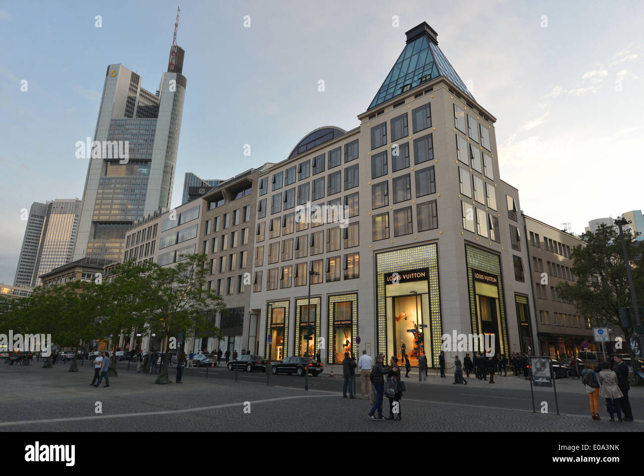 Frankfurt, Germany. 06th May, 2014. Opening of the Louis Vuitton Global  Store in Frankfurt, Germany. On May 06, 2014/picture alliance Credit: dpa  picture alliance/Alamy Live News Stock Photo - Alamy