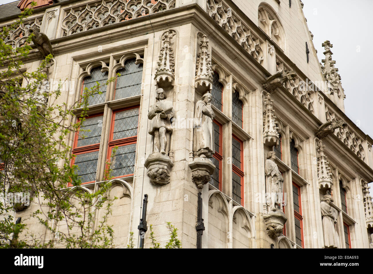 The Oud Tolhuis (Customs House) at Jan Van Eyckplein, Bruges, Belgium