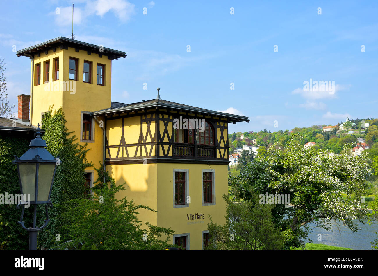 City mansion Villa Marie, Dresden, Germany Stock Photo Alamy