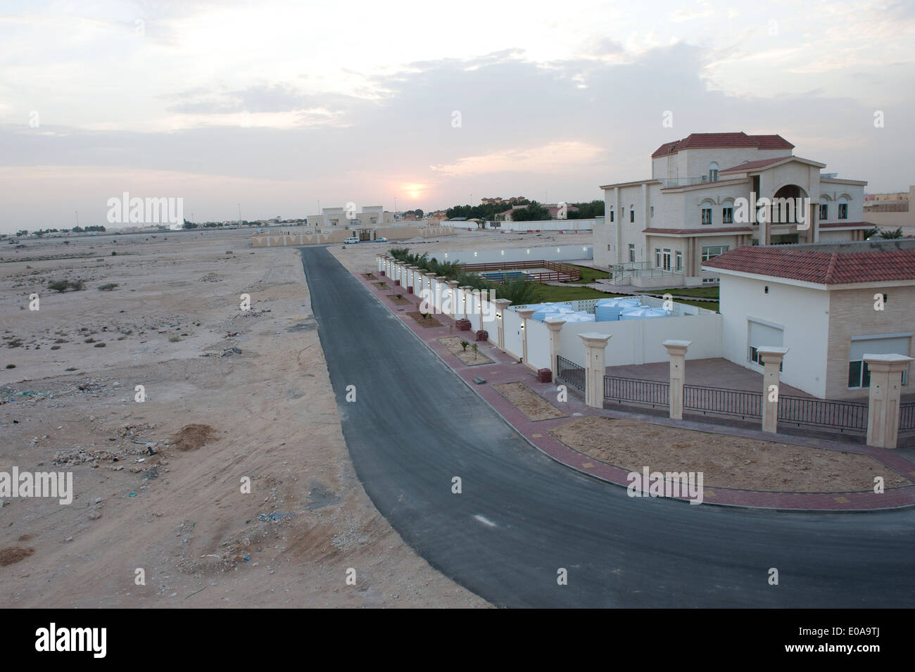 Qatar housing hires stock photography and images Alamy