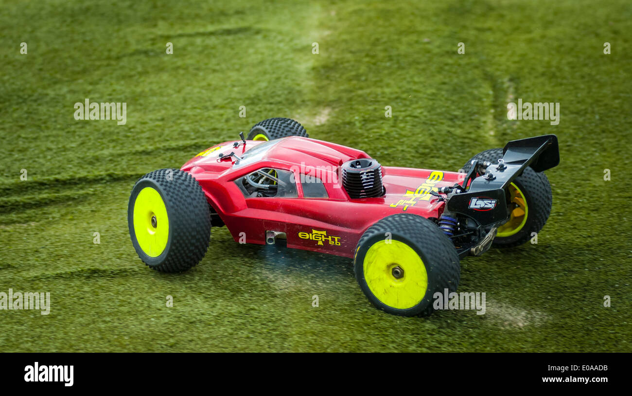 Remote Controlled Petrol Driven Cars Stock Photo Alamy