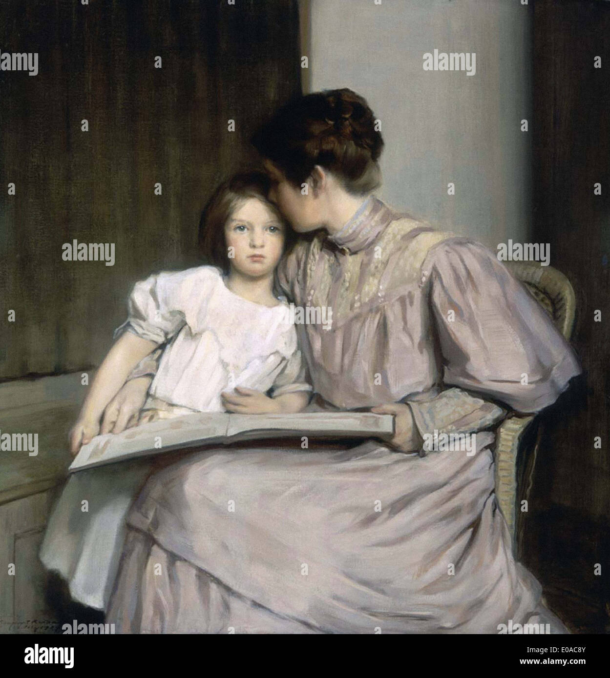 William Sergeant Kendall An Interlude Stock Photo Alamy