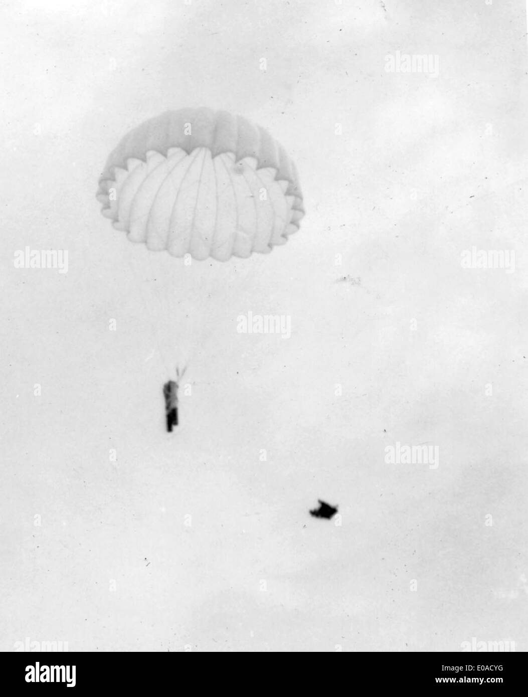 Parachute Drop Test Stock Photo Alamy