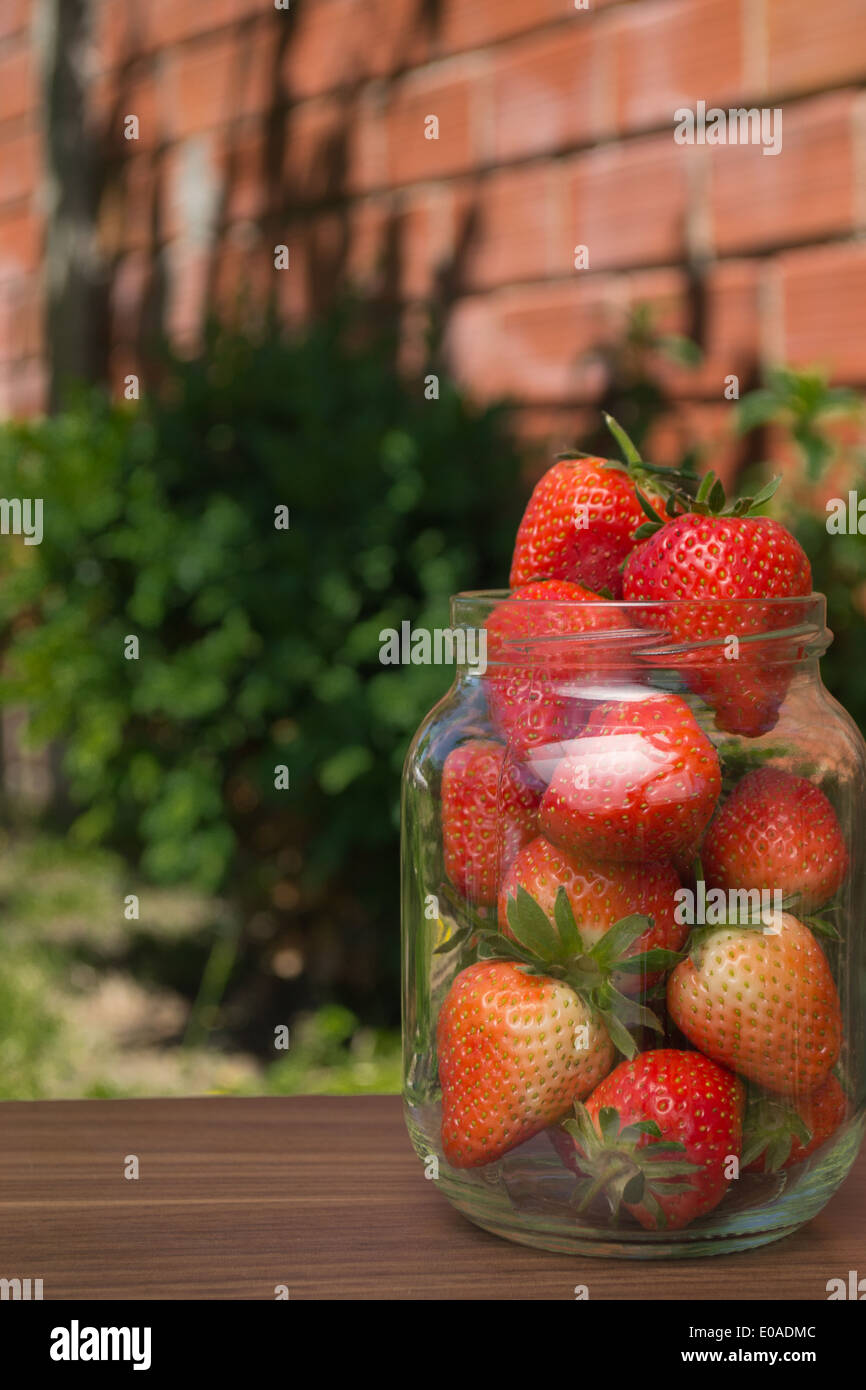 Strawberries In A Jar High Resolution Stock Photography and Images - Alamy