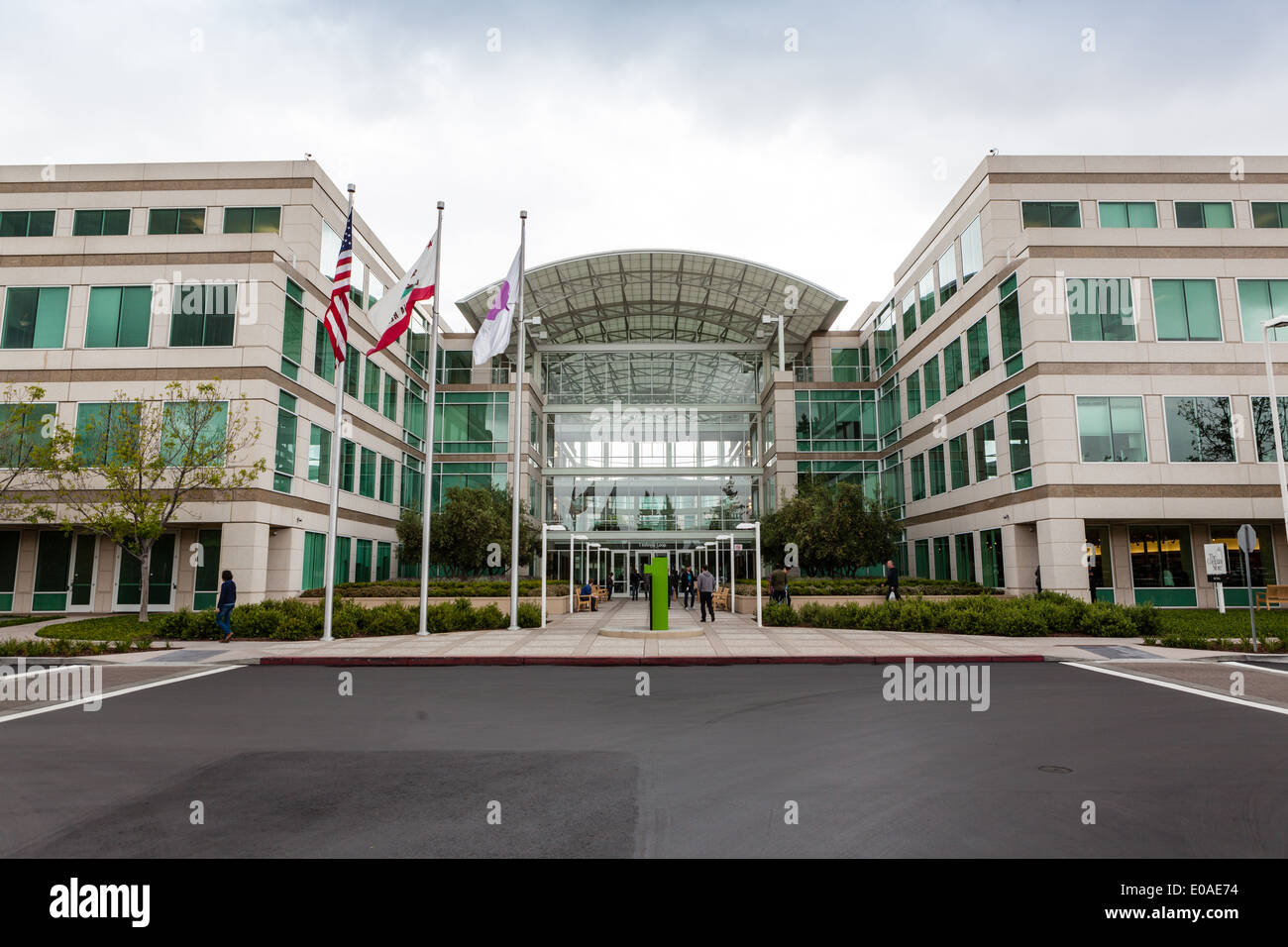 Apple Headquarters, Cupertino, California Stock Photo