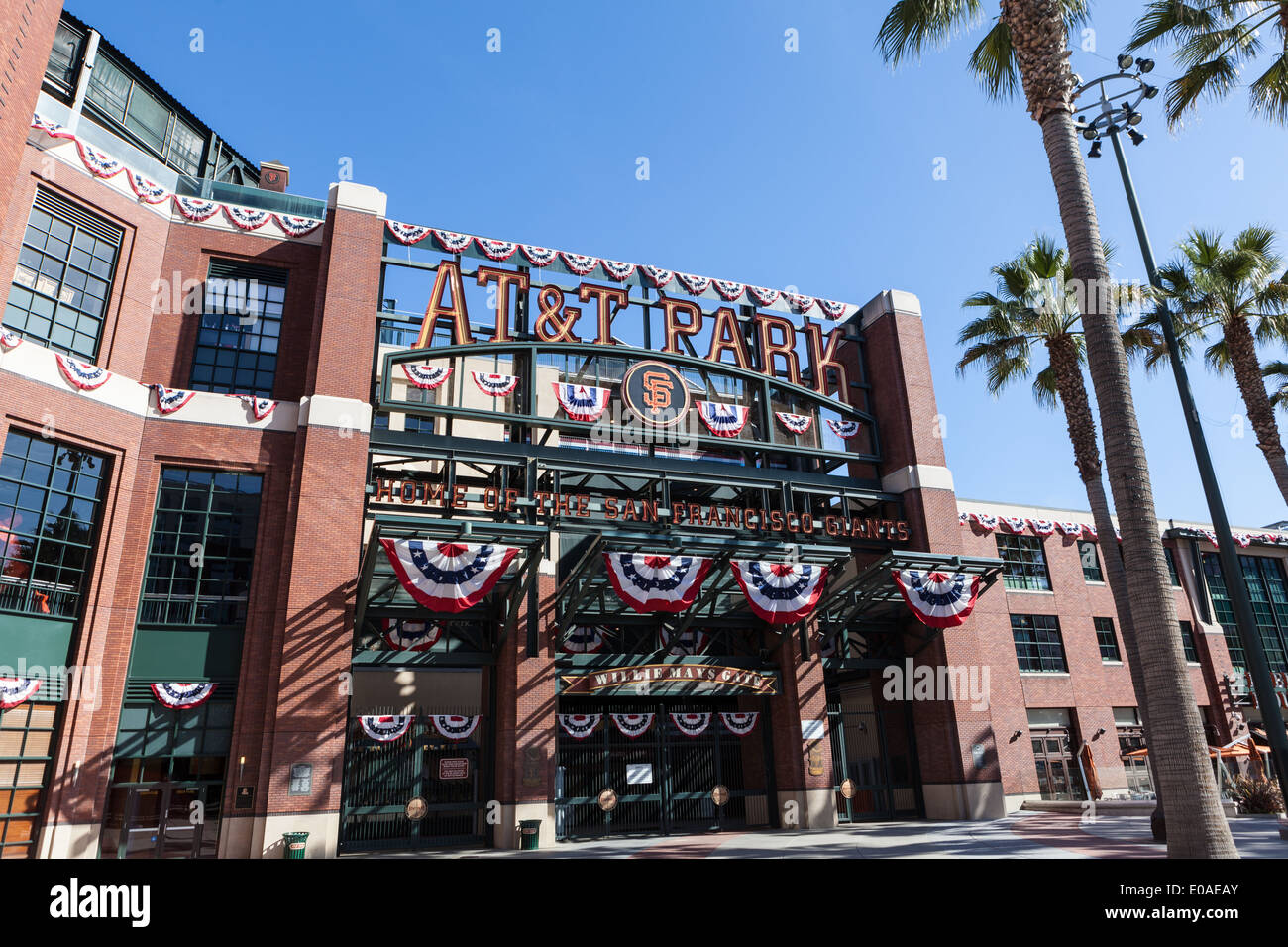 AT&T Ballpark, San Francisco Stock Photo