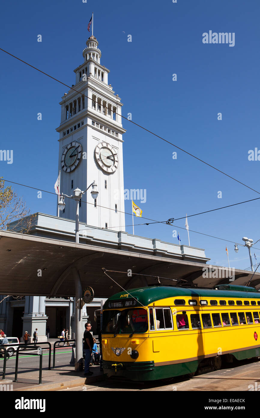 Ferry Building, San Francisco, California Stock Photo
