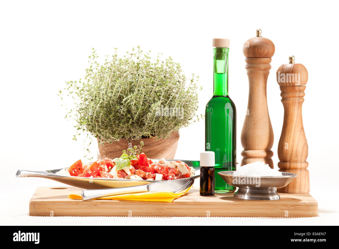 Cooking and baking with essential oils Stock Photo Alamy