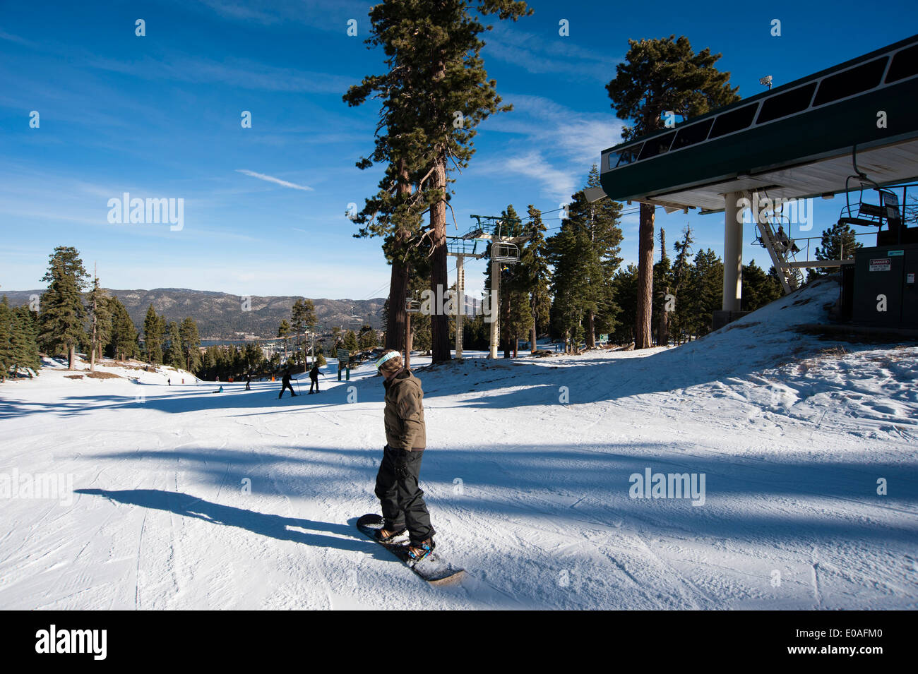 Big Bear Ski Resort Mountain High Resolution Stock Photography and