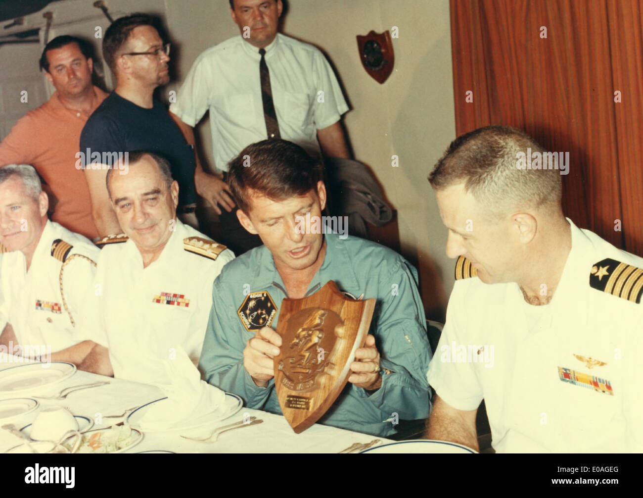 The Wally Schirra Collection features photographs and memorabilia related to Gemini missions, where Schirra played a key role as an astronaut. Schirra was one of the original seven astronauts selected by NASA for the Mercury and Gemini programs. Stock Photo