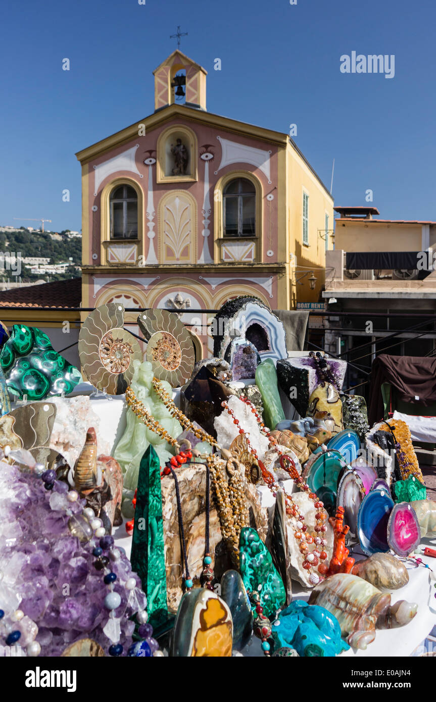Villefranche Sur Mer, Jean Cocteau Chapel , Flea Market, Colorful