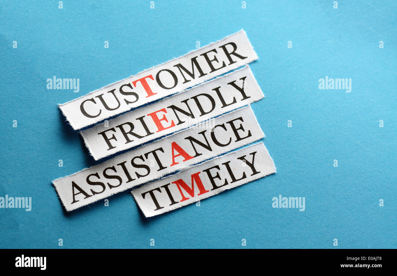 team acronym in business concept, words on cut paper hard light Stock