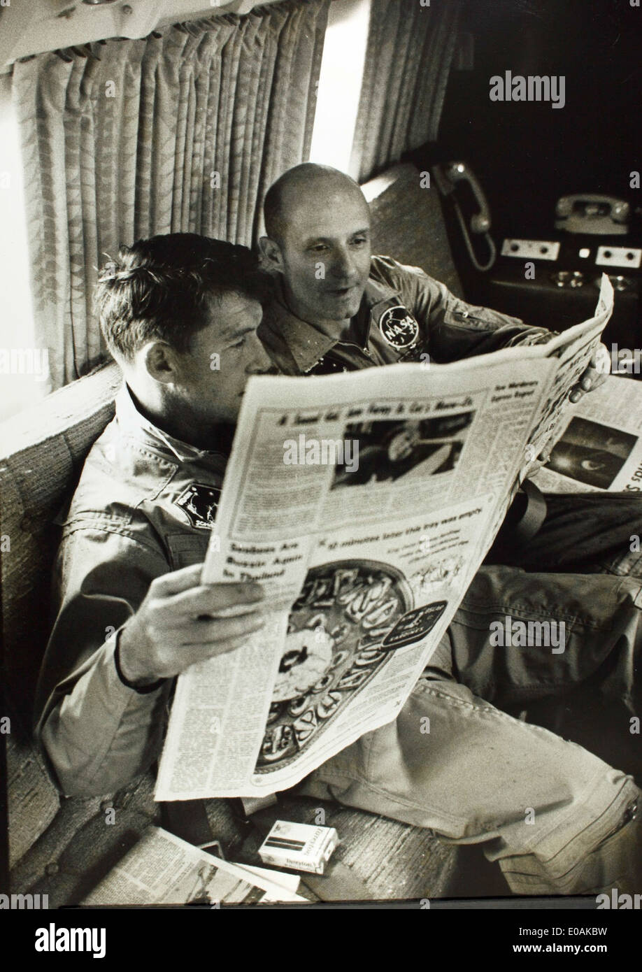 Wally Schirra, one of NASA’s original astronauts, is featured in this ...