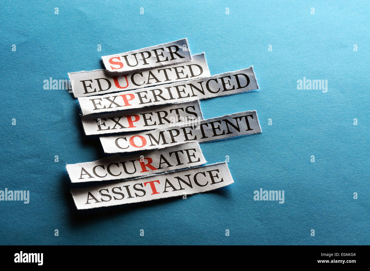 Support acronym in business concept, words on cut paper hard light Stock Photo Alamy
