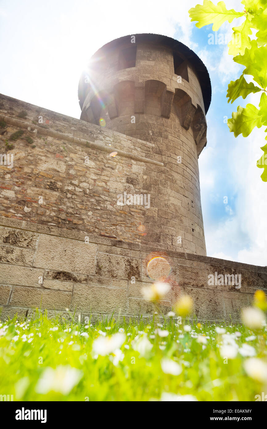 Mace Tower in Buda castle  Budapest, Hungary Stock Photo
