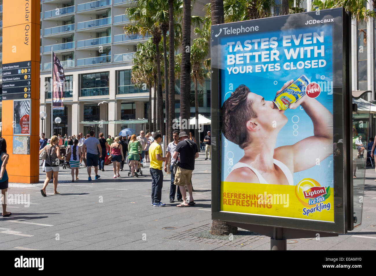 Sydney Australia,New South Wales,West Circular Quay,promenade