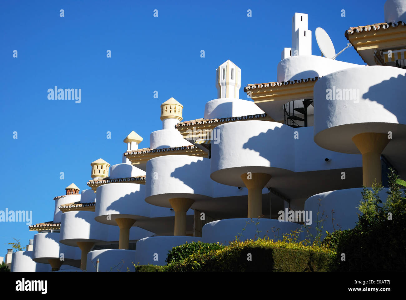La Siesta II Urbanisation, Sitio de Calahonda, Costa del Sol, Malaga Province, Andalusia, Spain, Western Europe. Stock Photo