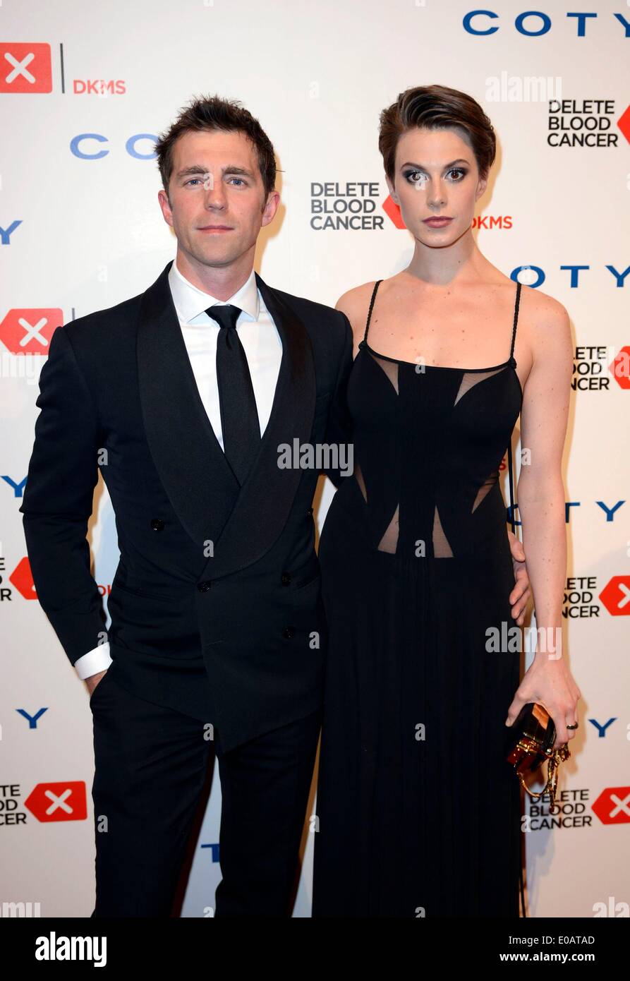 New York, NY, USA. 7th May, 2014. James Marshall, Elettra Rossellini Wiedemann at arrivals for 2014 Delete Blood Cancer Gala, Cipriani Wall Street, New York, NY May 7, 2014. Credit:  Derek Storm/Everett Collection/Alamy Live News Stock Photo