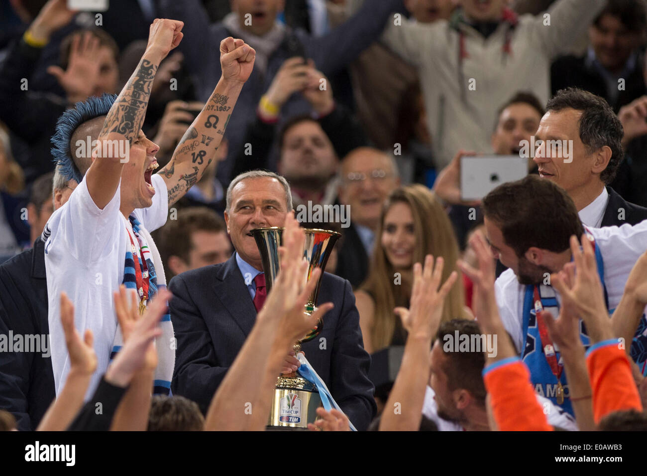 Marek hamsik roma hi-res stock photography and images - Alamy