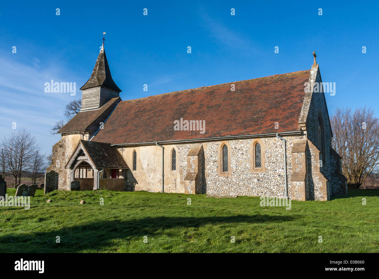 Church of St Peter Ad Vincula, Colemore, Hampshire Stock Photo