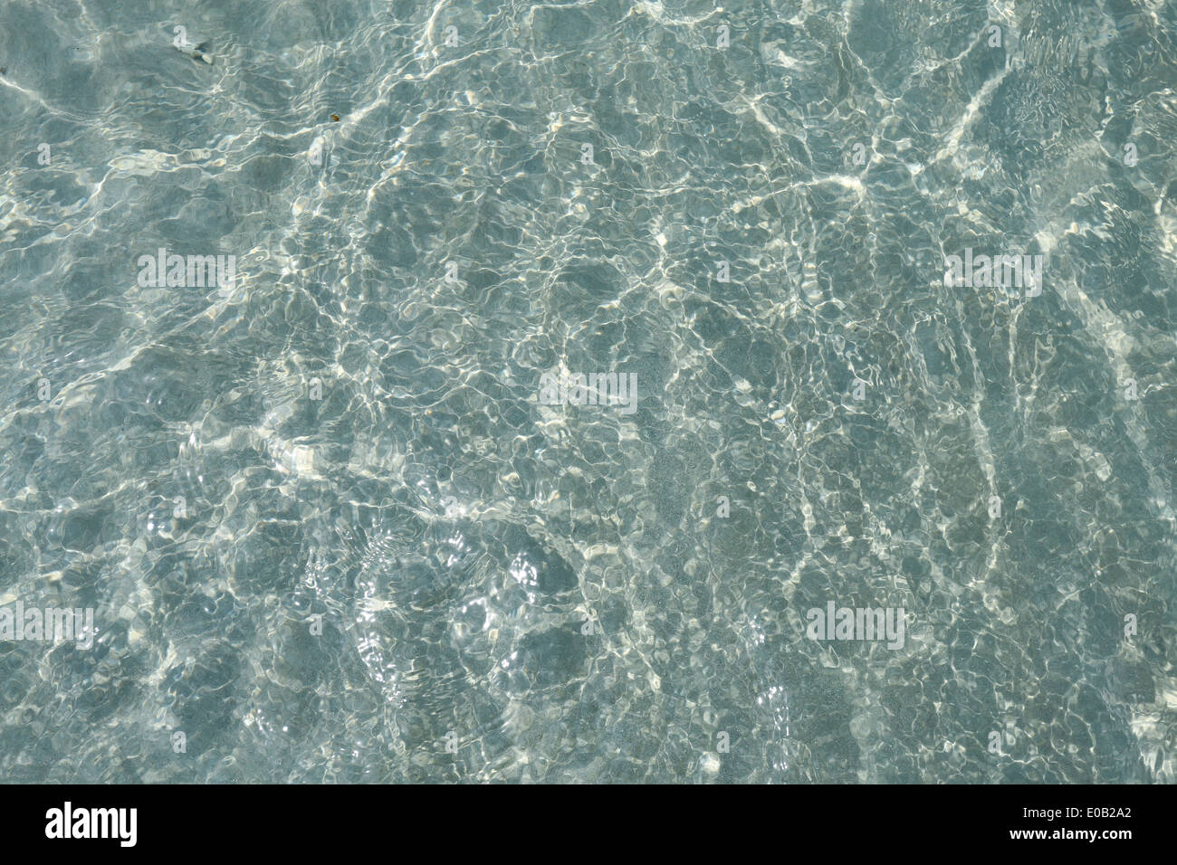 The texture of the sea water is photographed close-up Stock Photo