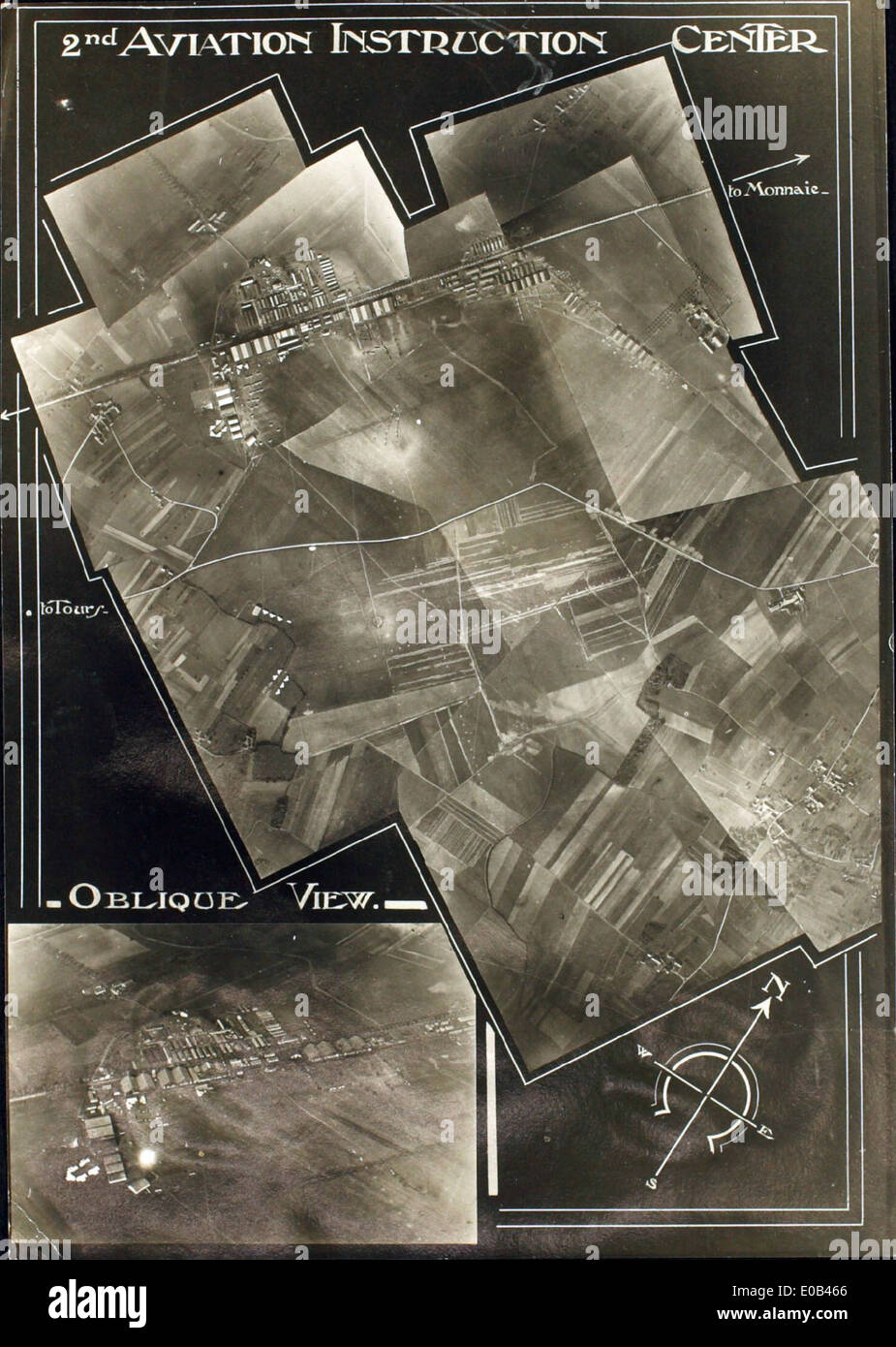 Raf Riccall Aerial photos taken between November 1928 and January 1919 by Edwin ...