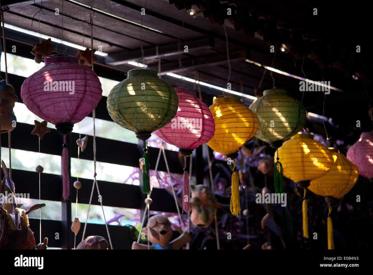 Thai paper lanterns hires stock photography and images Alamy
