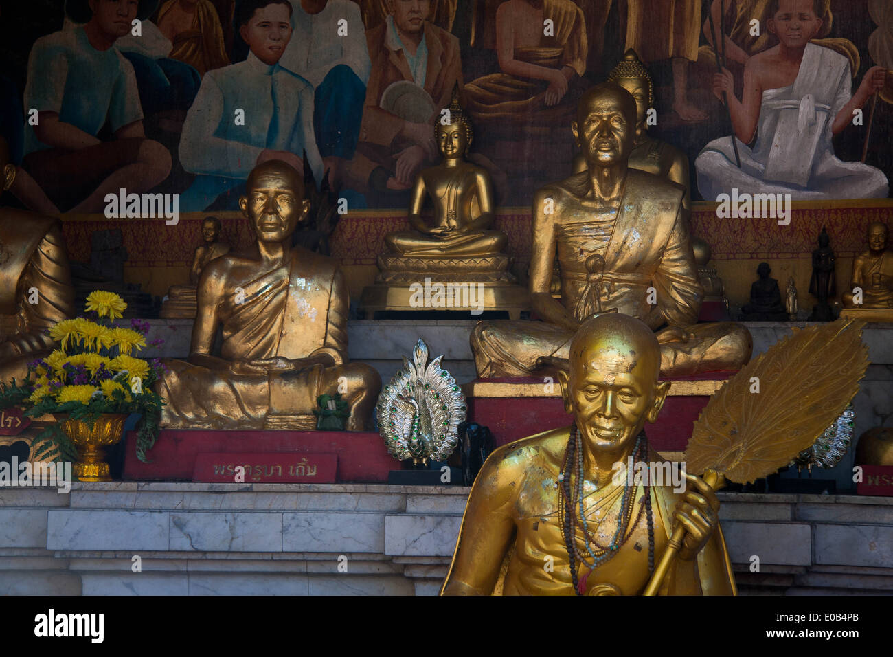 Buddha Statues at Wat Phra That Doi Suthep, Chiang Mai, Thailand Stock ...