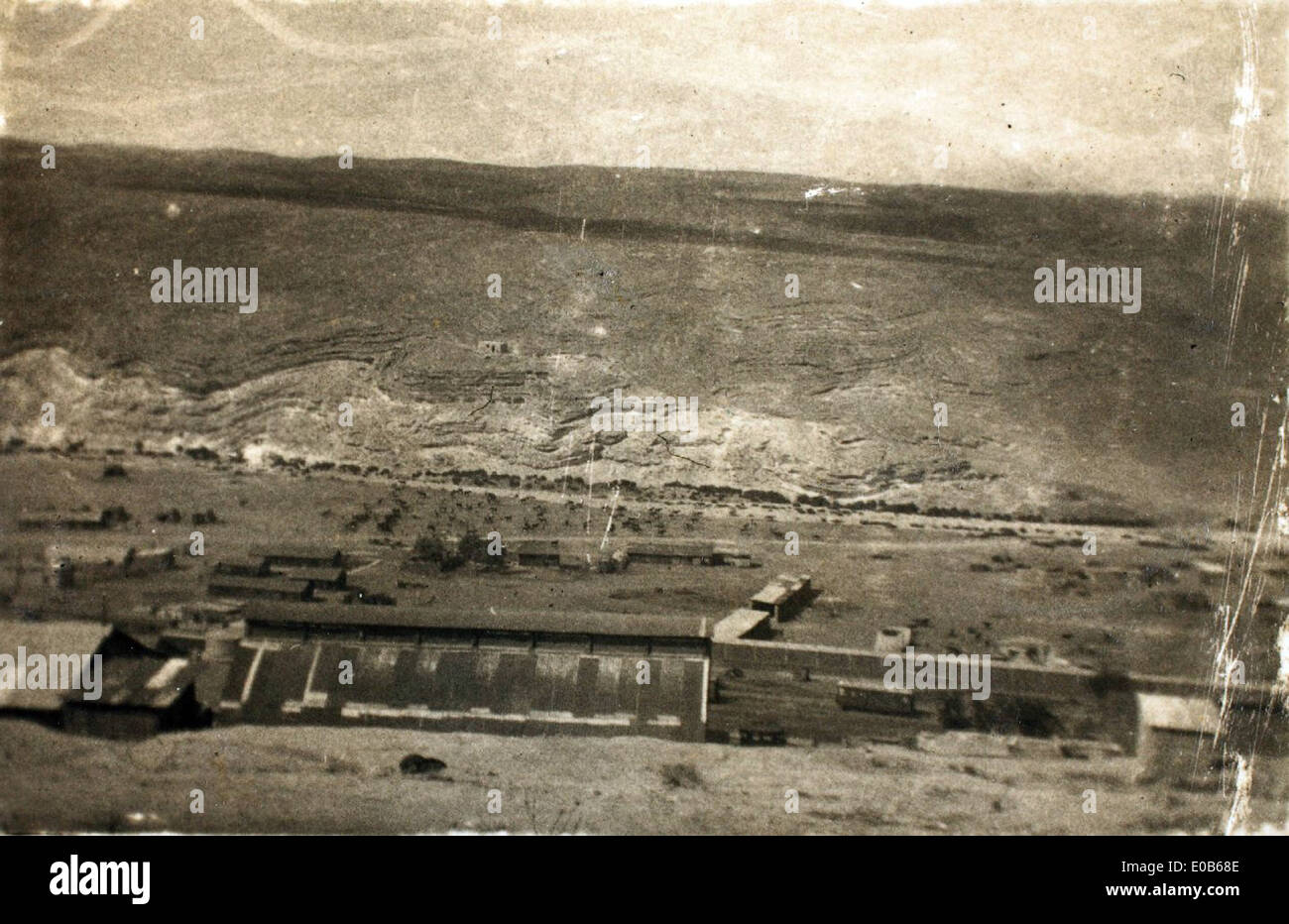 This photograph captures the activities of the Royal Air Force (RAF) in ...