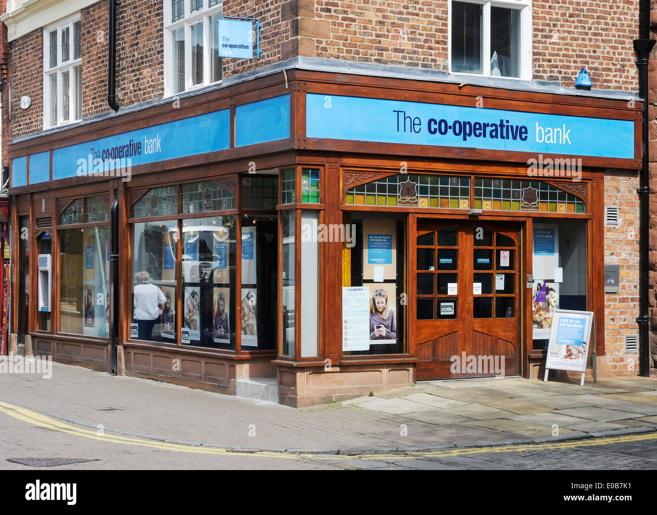 Coop bank branch in Northgate Street, Chester Stock Photo - Alamy