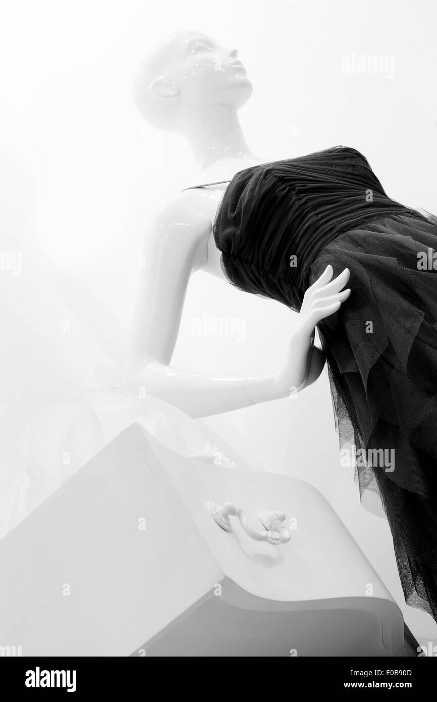 Clothing store Black and White Stock Photos & Images Alamy