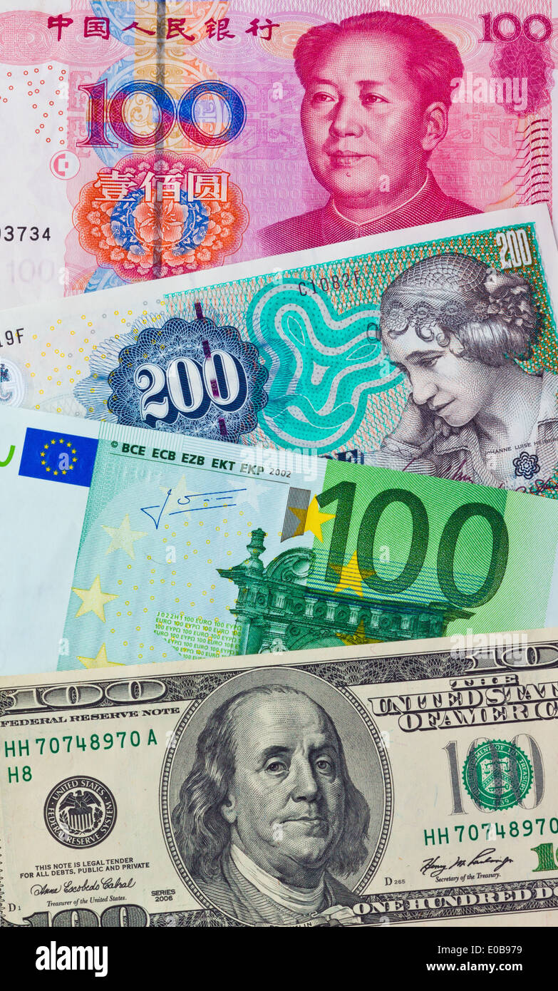 Chinese Yuan European Euro Notes High Resolution Stock Photography and  Images - Alamy