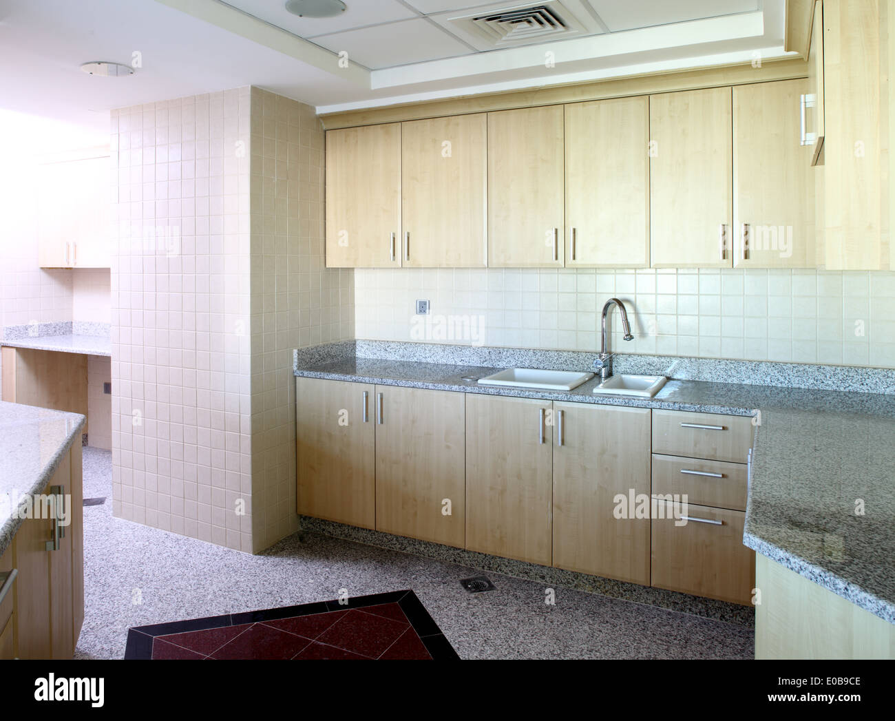 beautiful and model interior of bright kitchen Stock Photo - Alamy