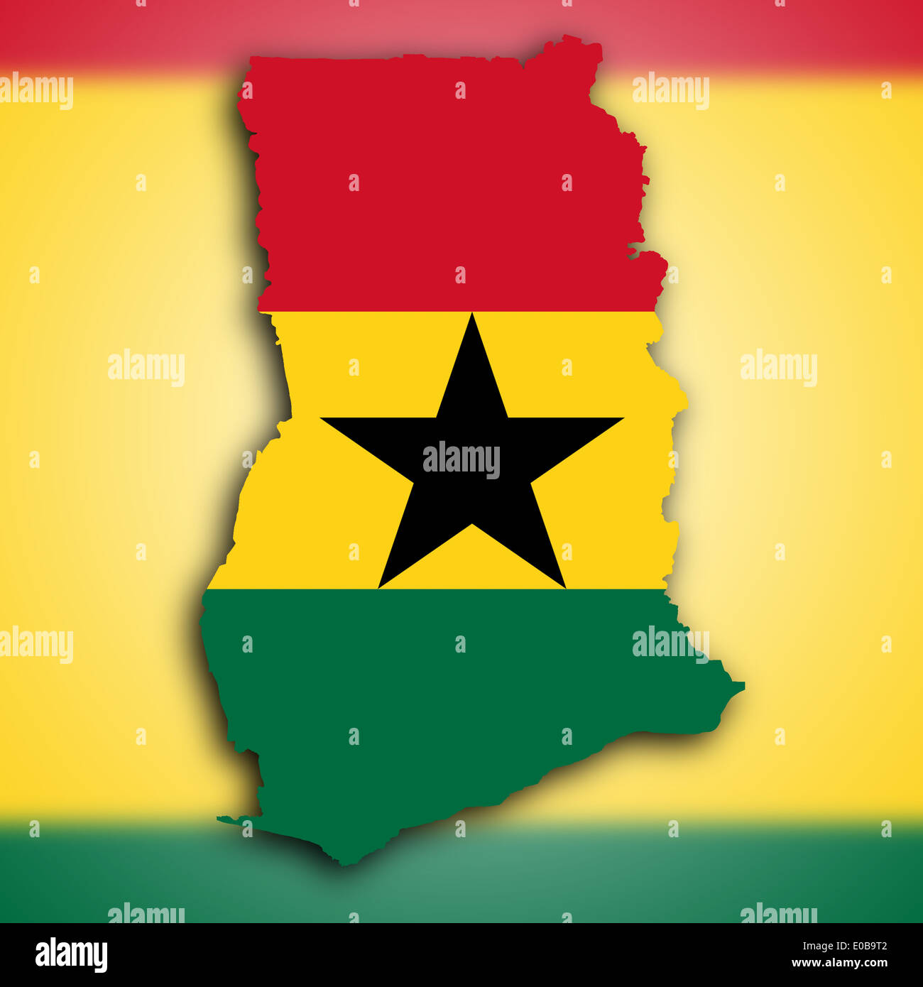 Map Of Ghana Filled With The National Flag Stock Photo Alamy map-of-ghana-filled-with-the-national-flag-stock-photo-alamy