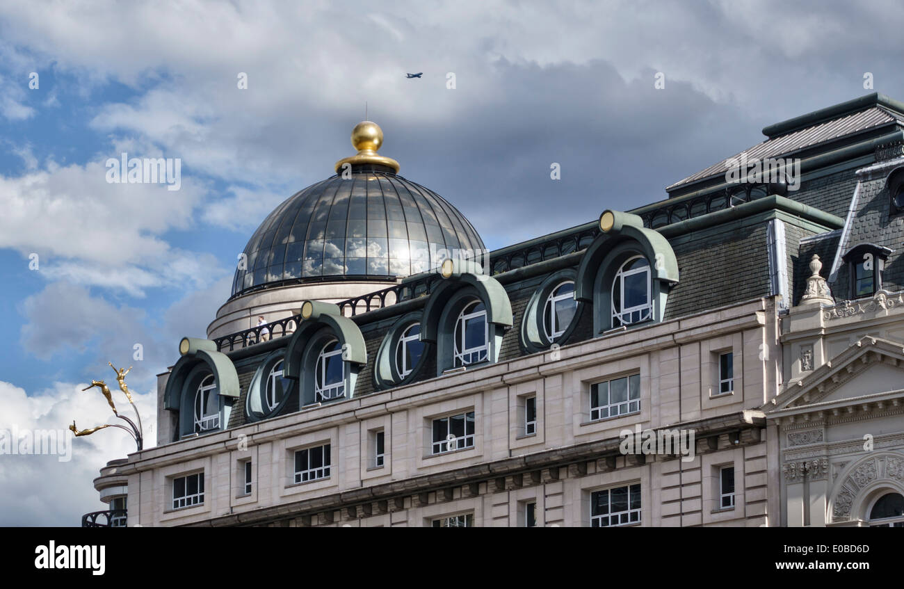 The dome above the Criterion Building, Piccadilly, London, UK. The
