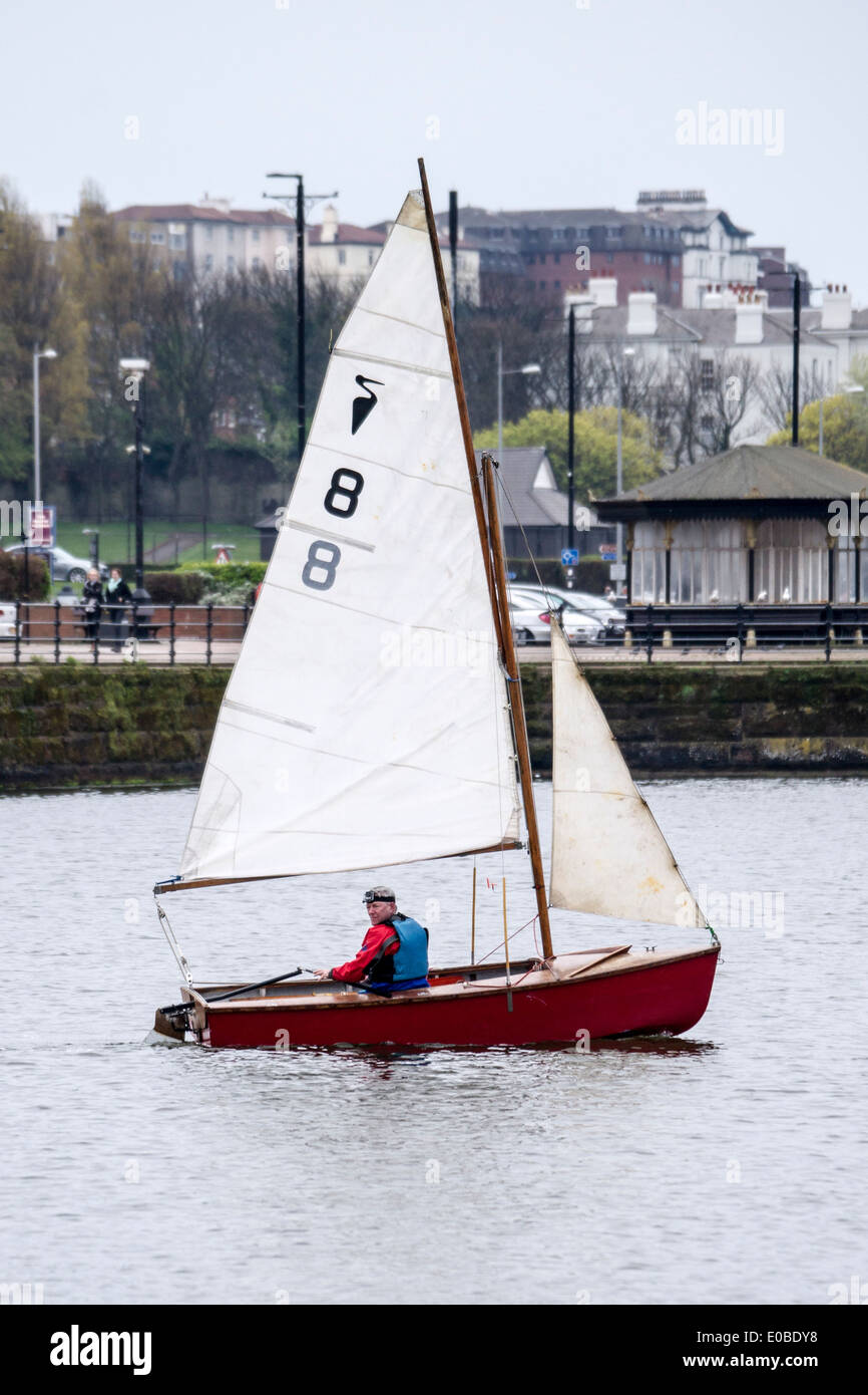 Dinghy racing with the West Cheshire Sailing Club on New Brighton