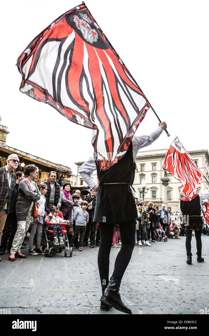Trofeo Marzocco, Firenze , Italy, The parade in Florence historical