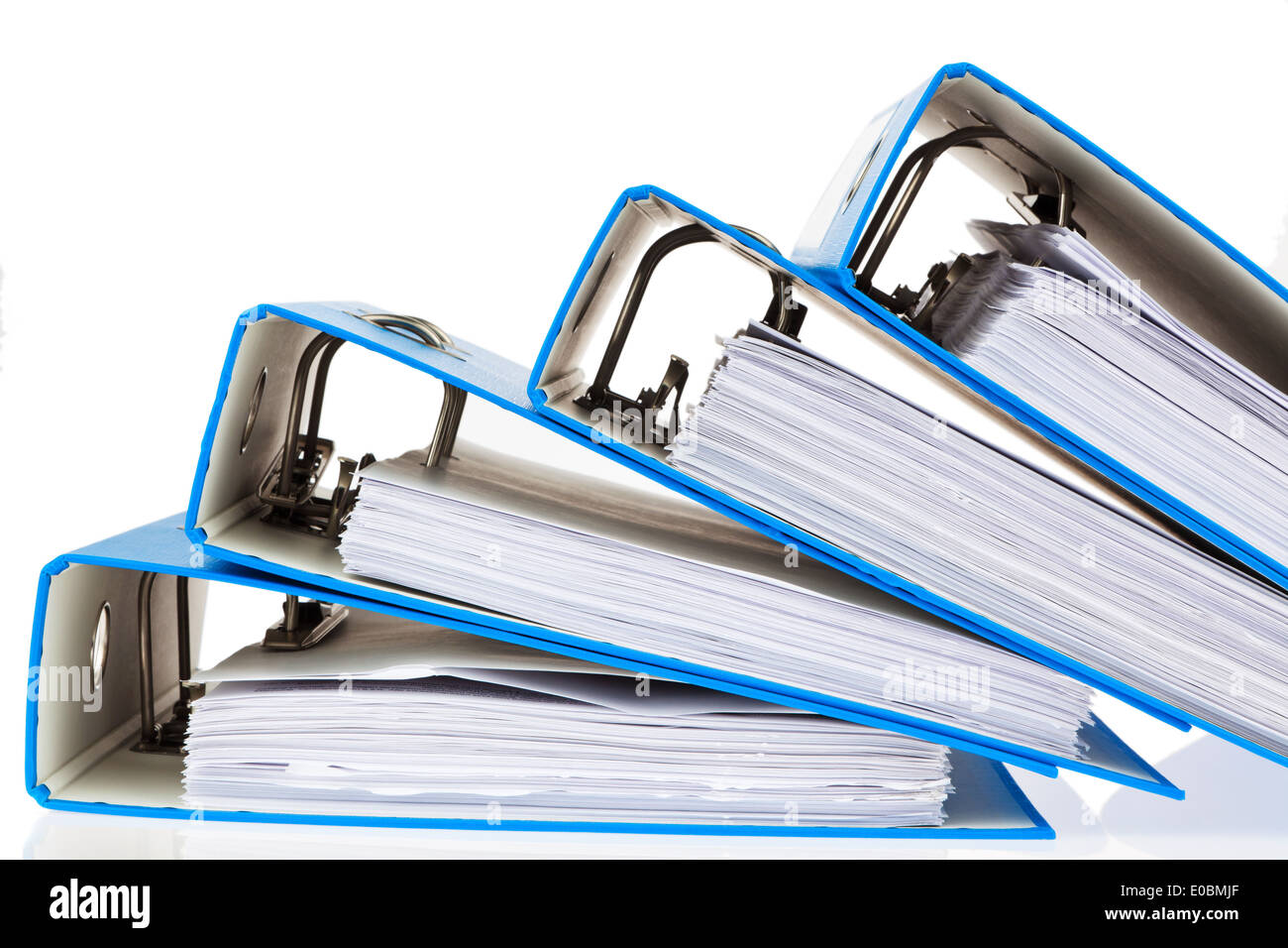 File with documents and documents. Safekeeping of contracts Stock Photo