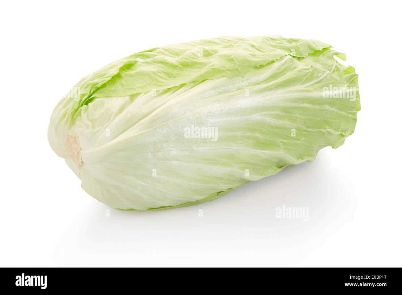 Green chinese long cabbage Stock Photo