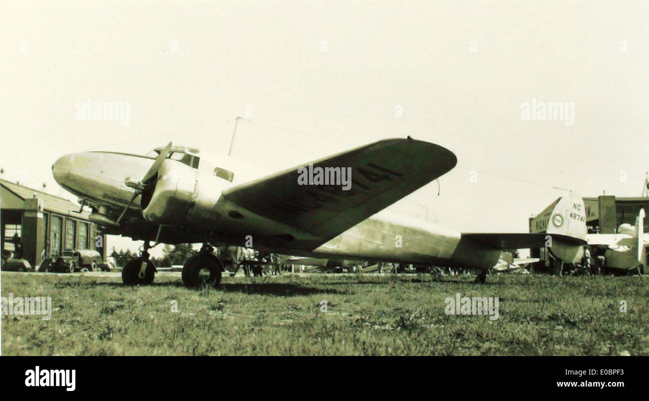 Lockheed, Model 12, Electra Junior Stock Photo