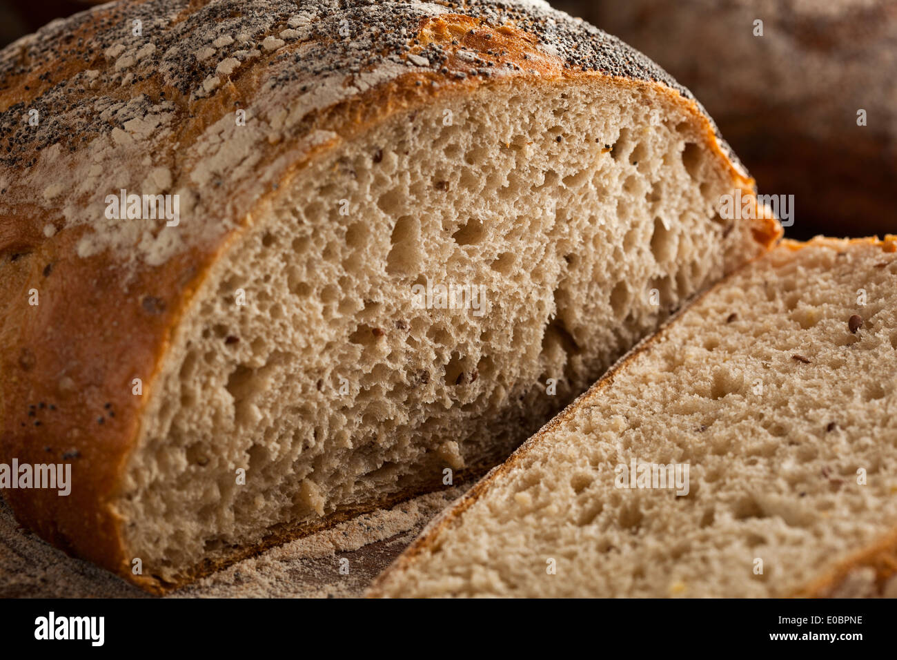 Organic Homemade Ancient Grain Bread made with Amaranth Stock Photo Alamy