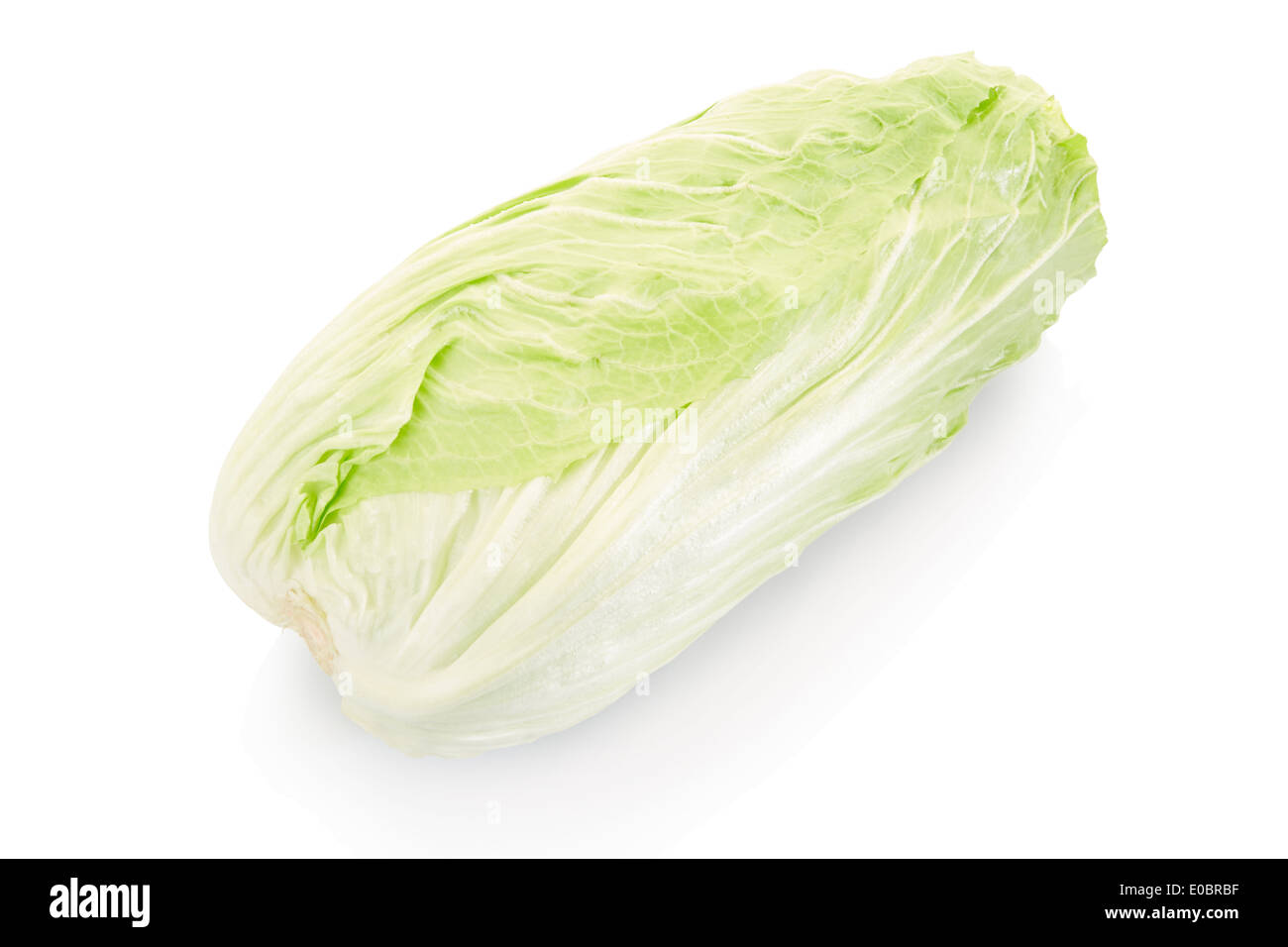 Green chinese long cabbage Stock Photo