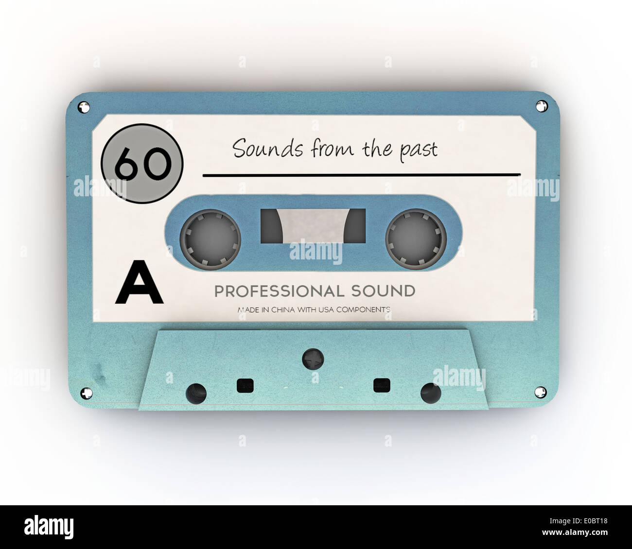 cassette tape isolated on white background Stock Photo - Alamy
